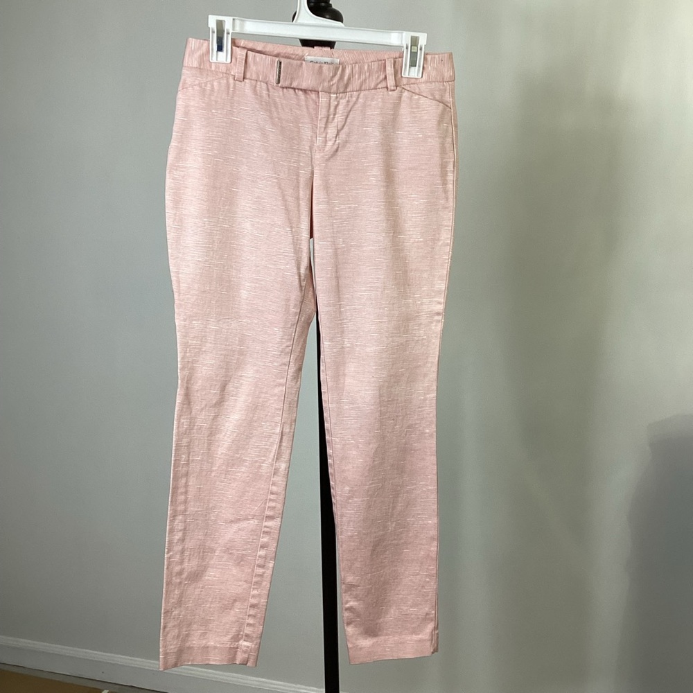 Calvin Klein Blush Pink Pinstripe Pants Women’s Size 2